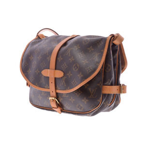 Louis Vuitton Brown bag Saumur Shoulder Monogram